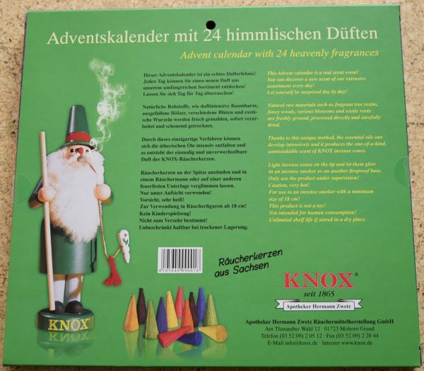 Adventskalender mit 24 himmlischen Düften